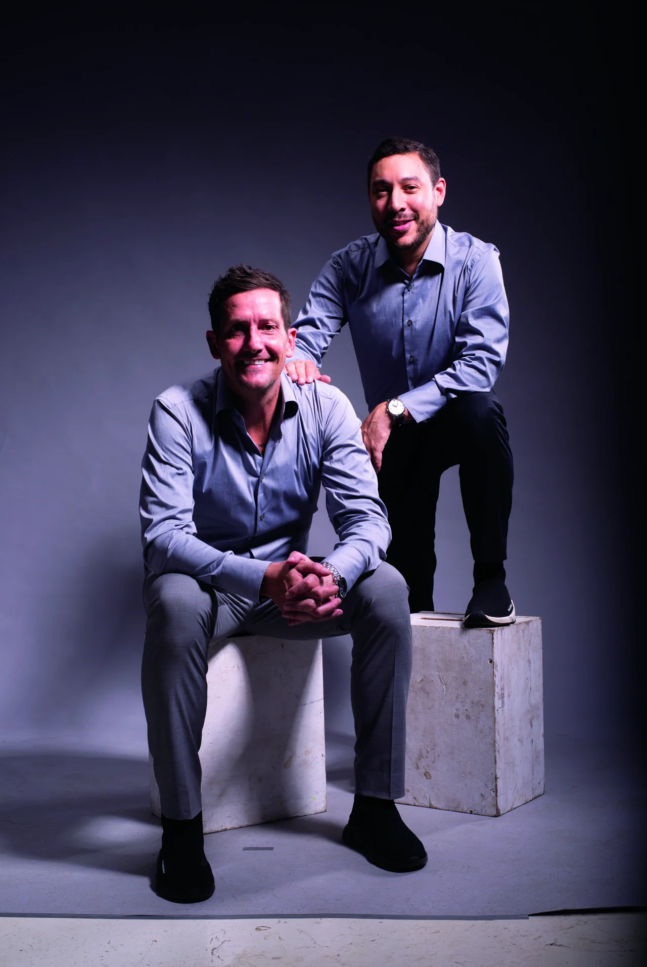 EDEN business partners Stuart Howe and Corey